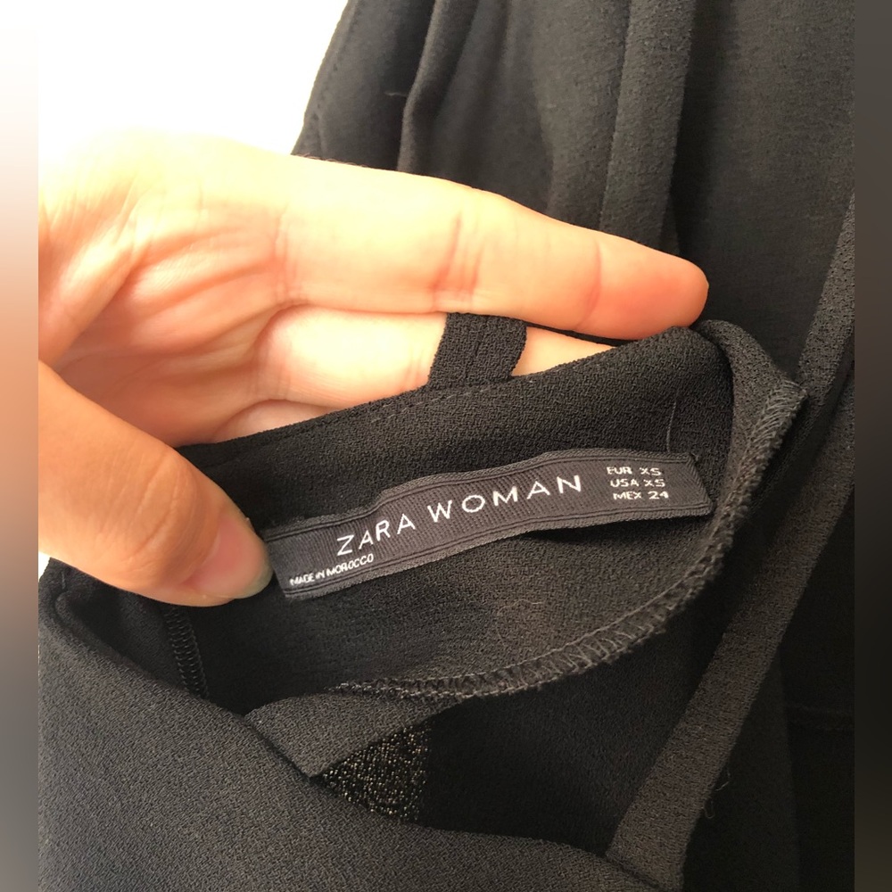 Zara Woman black dress in size xs